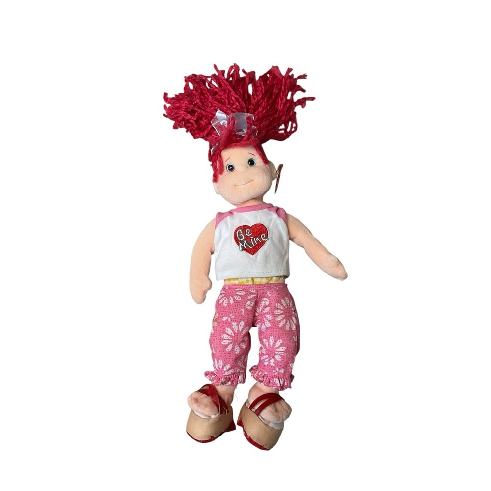 Ty Beanie Boppers Flirty Francie 2001 Plush Doll 17” Valentine Be Mine Rare
